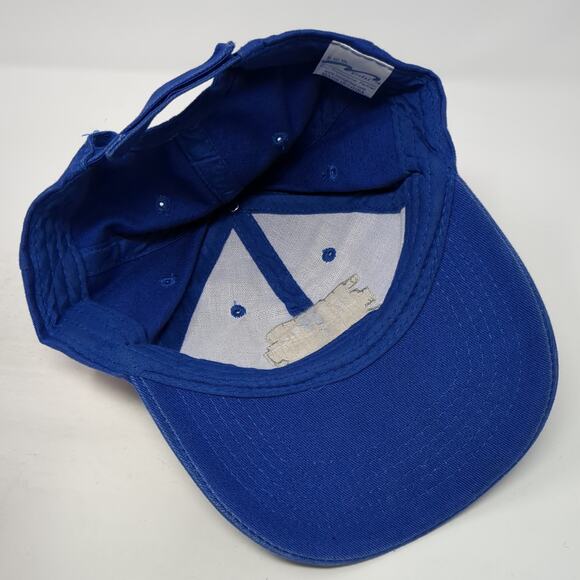 2016 Torch Run 30th Anniversary Strapback Baseball Cap Blue One Size BWM Global - Picture 7 of 10